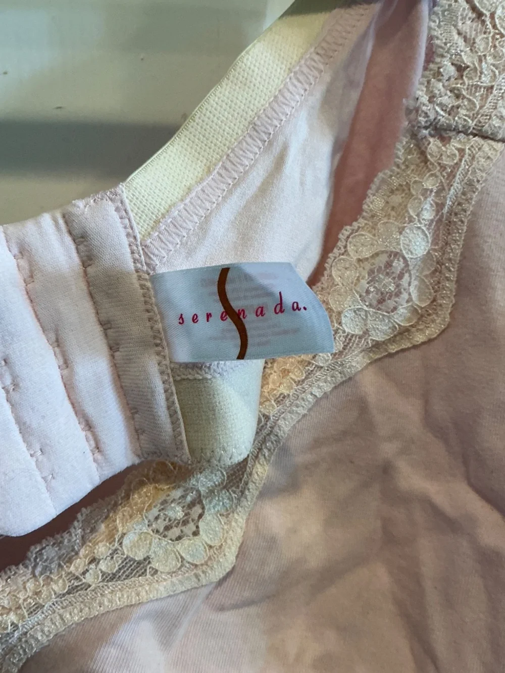 Serenada cotton bra in plus size 46D!